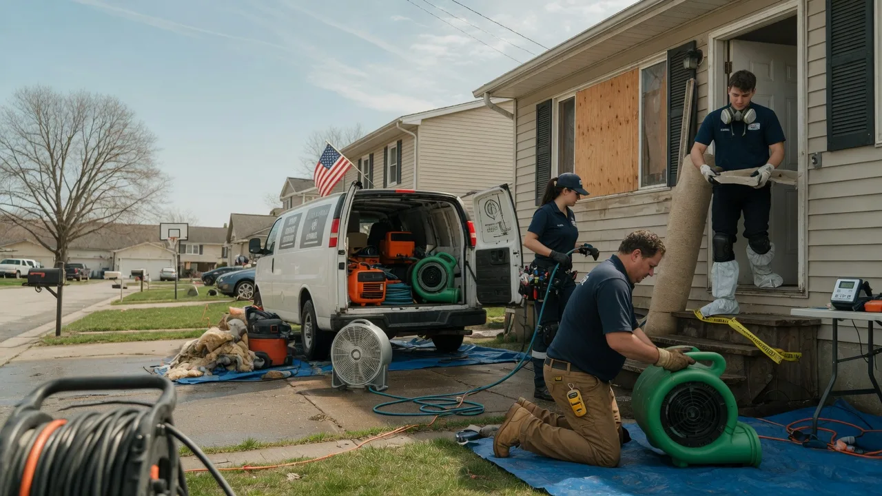 Water Damage Restoration in New Philadelphia, PA near me